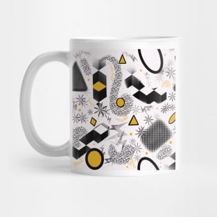 Modern Jumble Pattern Mug